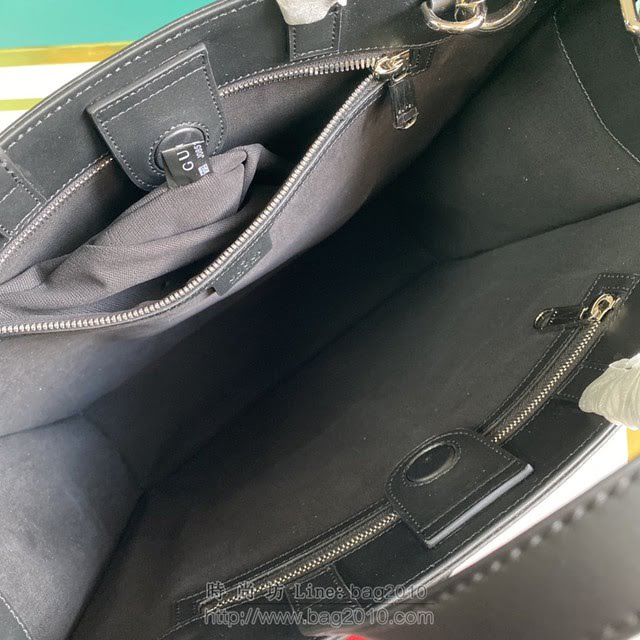 Gucci古馳包包 G家新款男包 495559 古奇克刺繡男士手提袋 gdj1440